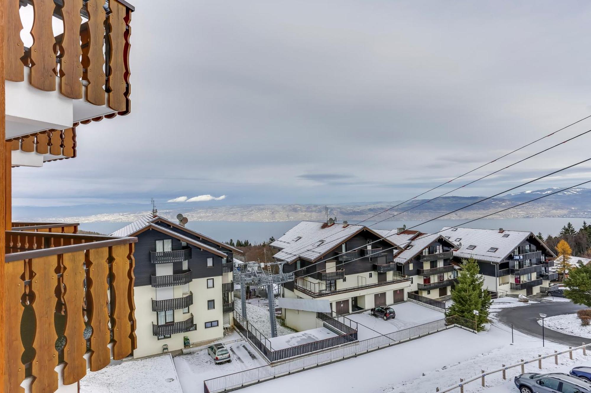 Appartement Cosy Avec Vue Sur Le Lac A Thollon Les Memises 35M² מראה חיצוני תמונה